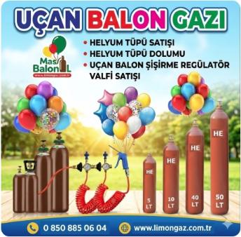 Hatay Helyum Gazı Tüpü Dolumu