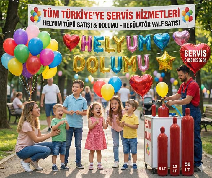 Helyum tüpü takas