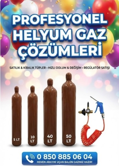 Helyum Balon Gazı 6
