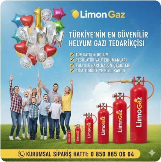 Baloncu tipi helyum tüpü