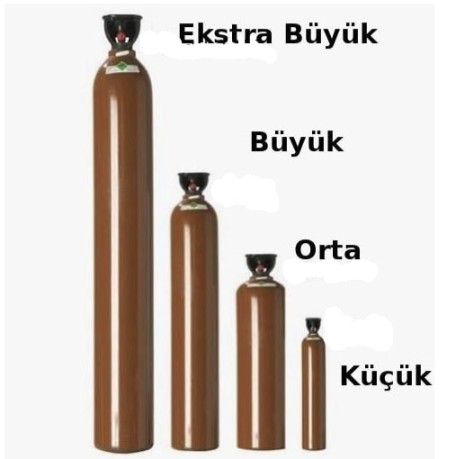 Helyum gazı tüpü 1.8 lt
