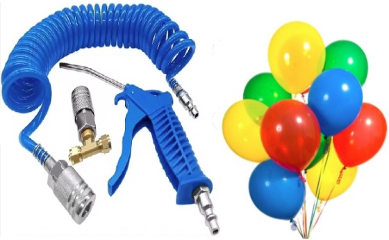 Folyo balon şişirme ucu
